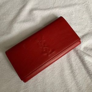 YSL OTL Portefeuille Famme monogrammed long wallet